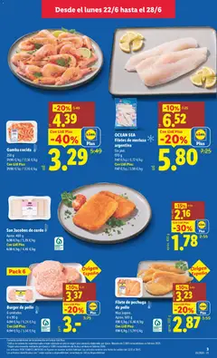 Vista previa Filete de pechuga de pollo, Muy jugosa. Aprox. 500 g válido desde el 22/06/2026 | Página: 3