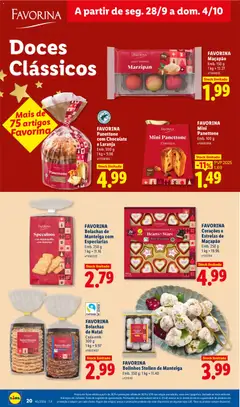 Pré-visualização Lidl folheto válido de 28/09/2026 | Página: 20 | Produtos: Especiarias, Chocolates, Chocolate, Doces