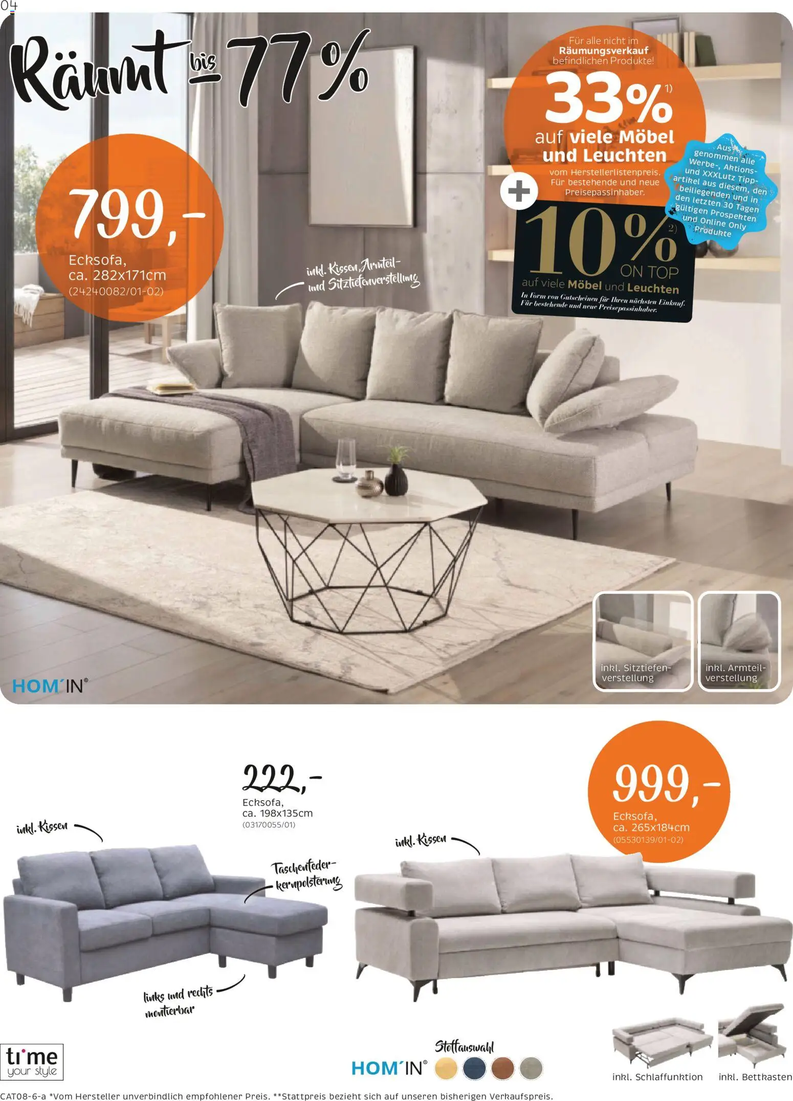 XXXLutz Carry Home gültig ab 28.07.2026 | Seite: 4 | Produkte: Kissen