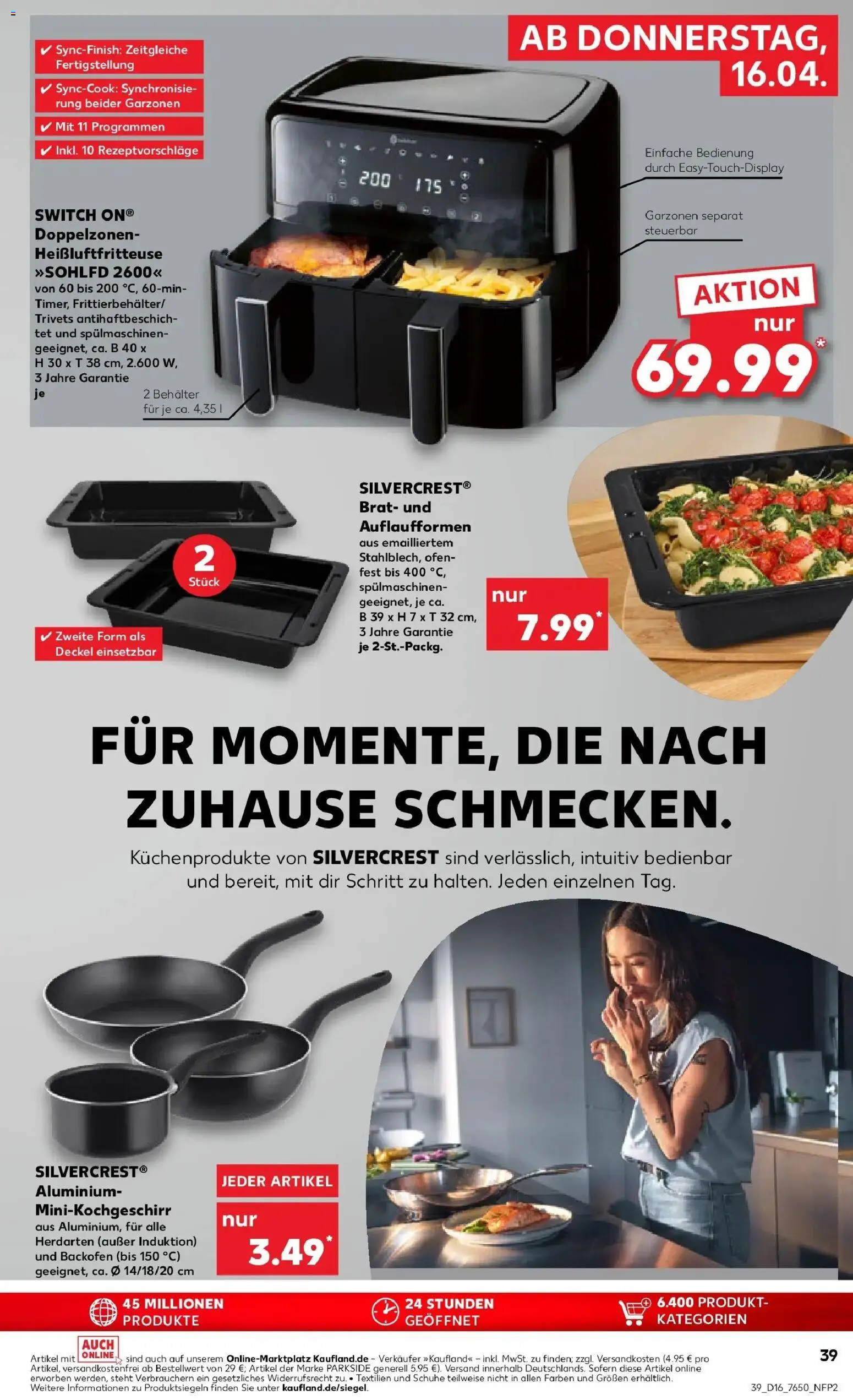 Kaufland Prospekt Horb Am Neckar	 – gültig ab 13.04.2026 | Seite: 51 | Produkte: Ofen, Backofen, Heißluftfritteuse