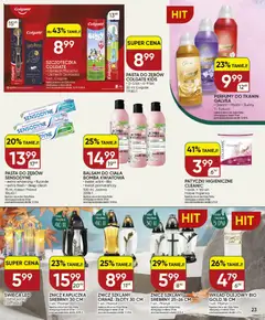 Pogląd oferty "Chata Polska gazetka" - ważna od 22.10.2026 | Strona: 23 | Produkty: Świeca, Balsam do ciała, Pasta, Pasta do zębów