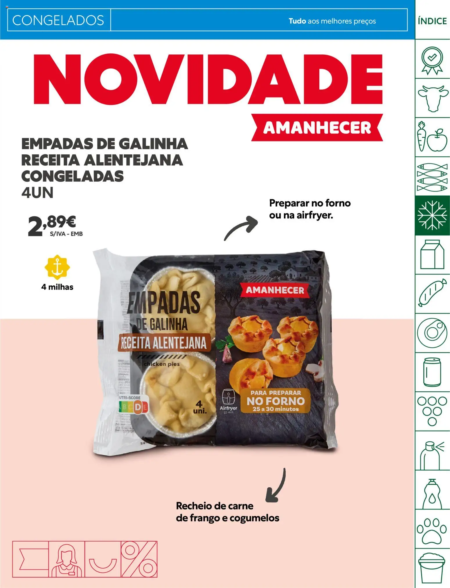 Recheio folheto Madeira │ válido de 20/10/2026 | Página: 7 | Produtos: Frango, Carne de frango, Carne, Cogumelos