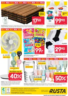 Rusta erbjudanden - Förhandsvisning av reklamblad från butik Rusta aktuell från 06/07/2026 | Sida: 16