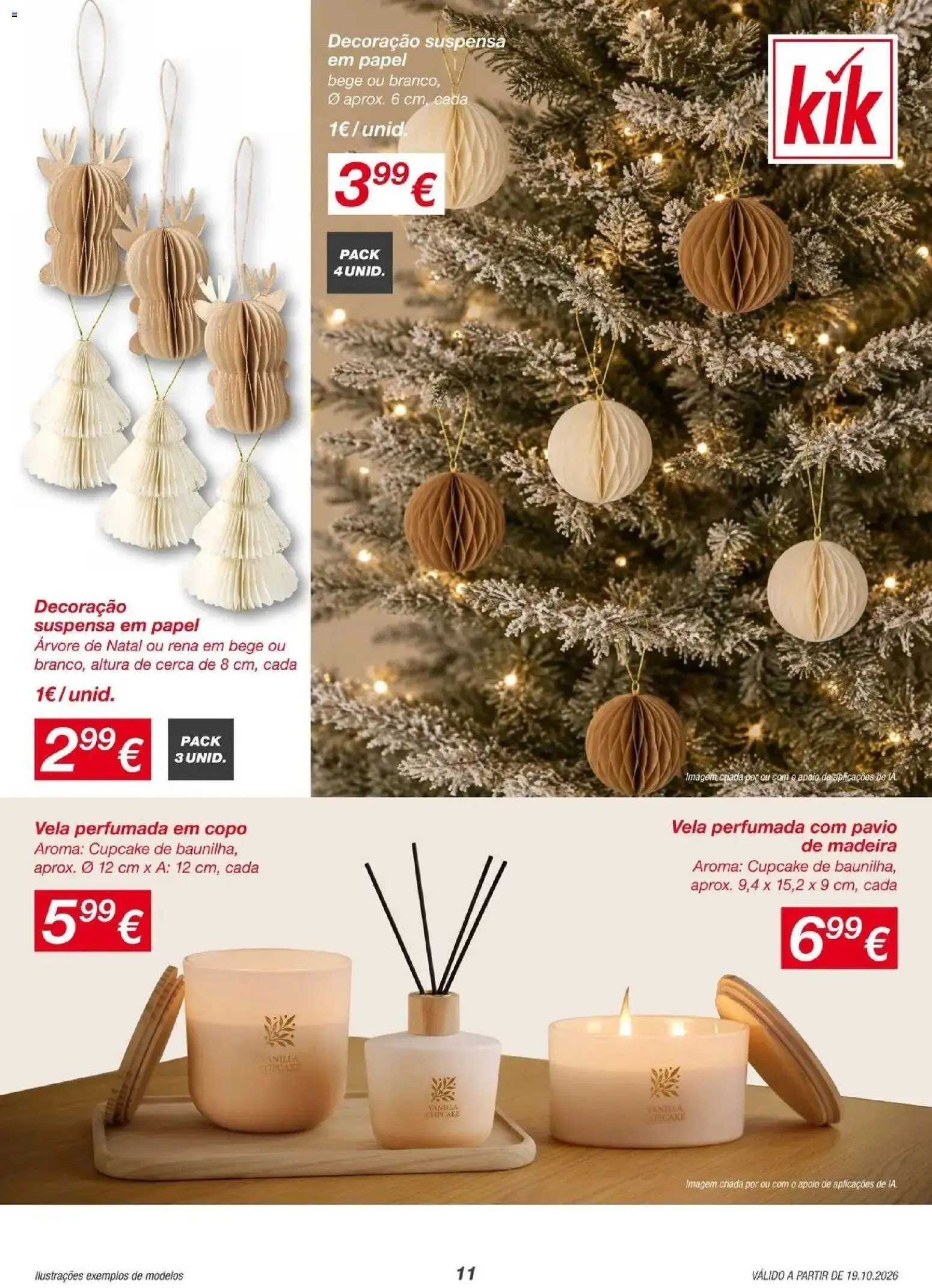 Kik - folheto » de 19/10/2026 - 24/10/2026 | Página: 11 | Produtos: Árvore de natal, Decoração