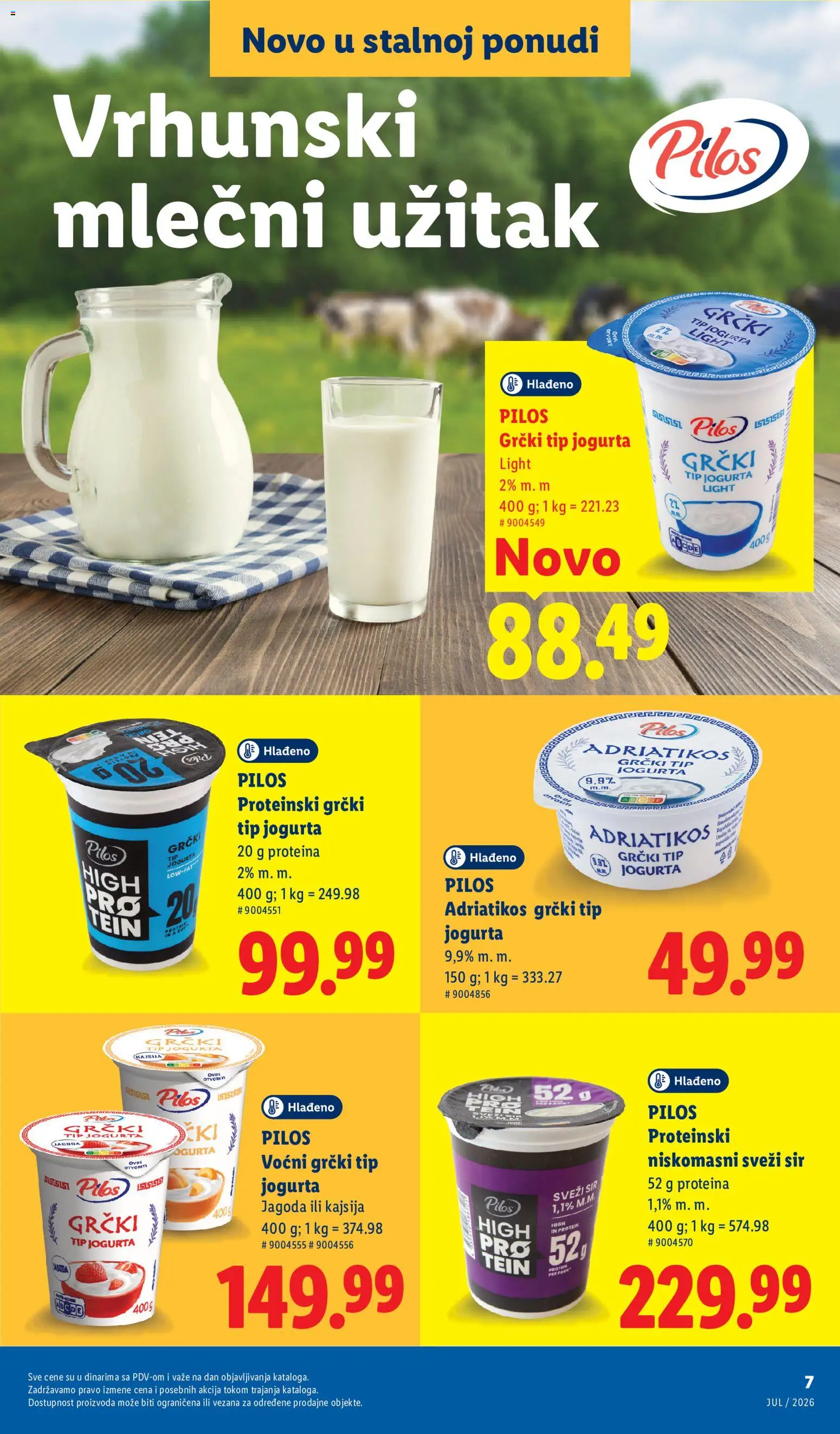 Lidl katalog - važi od 03.08.2026 | Strana: 7