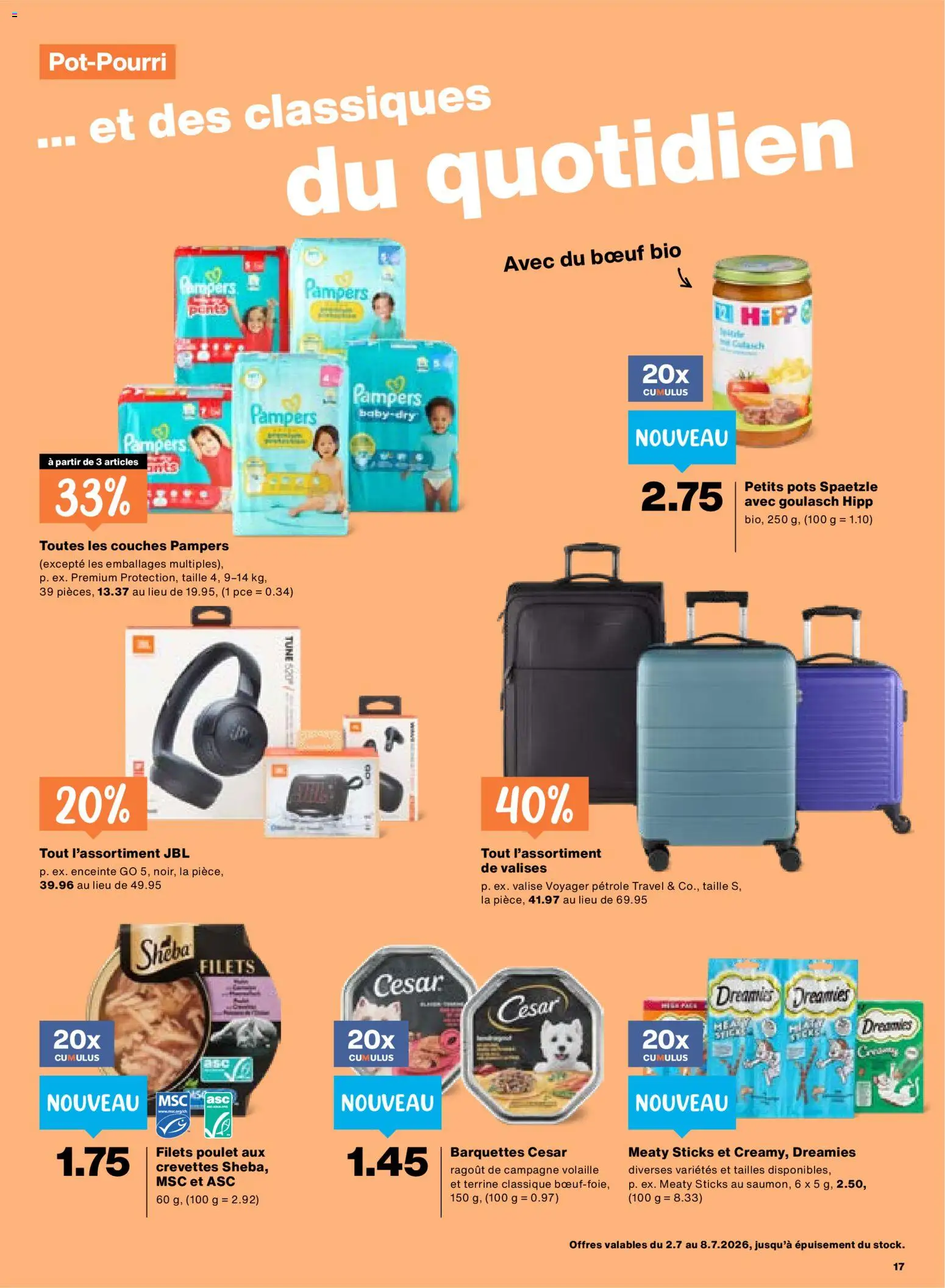 Migros aktionen FR – gültig ab 02.07.2026 | Seite: 17