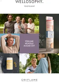 Oriflame kliendilehe eelvaade alates 01.01.2025
