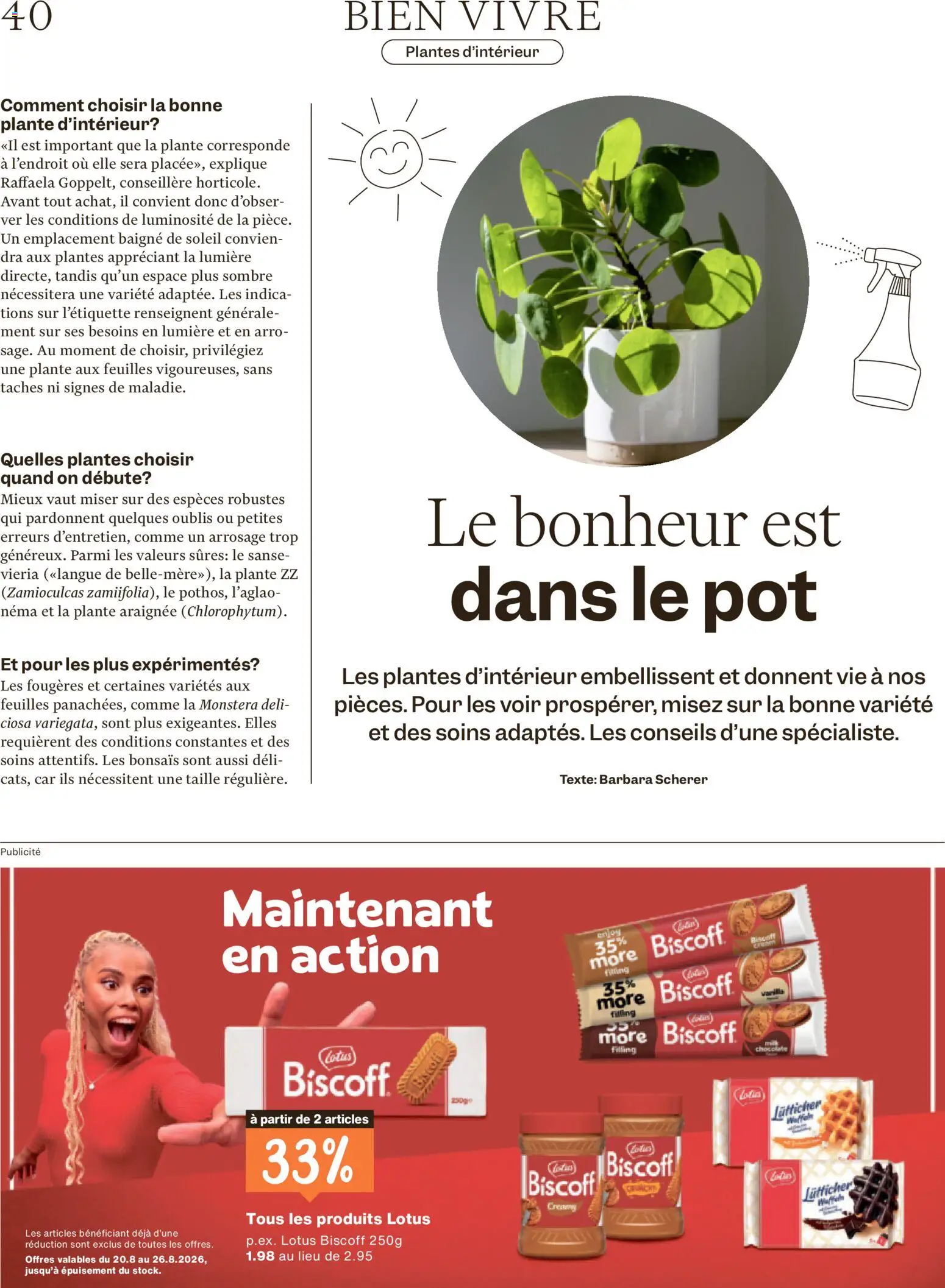 Migros aktionen Magazine FR – gültig ab 19.08.2026 | Seite: 40