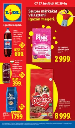 Lidl akciós újság - amely érvényes a következő dátumtól: 2026.07.23. | Oldal: 72