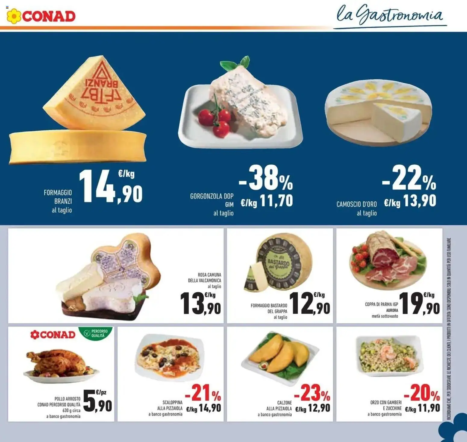 Volantino Conad dal 09/09/2026 > Anteprima | Pagina: 33 | Prodotti: Arrosto, Pollo, Gamberi, Grappa