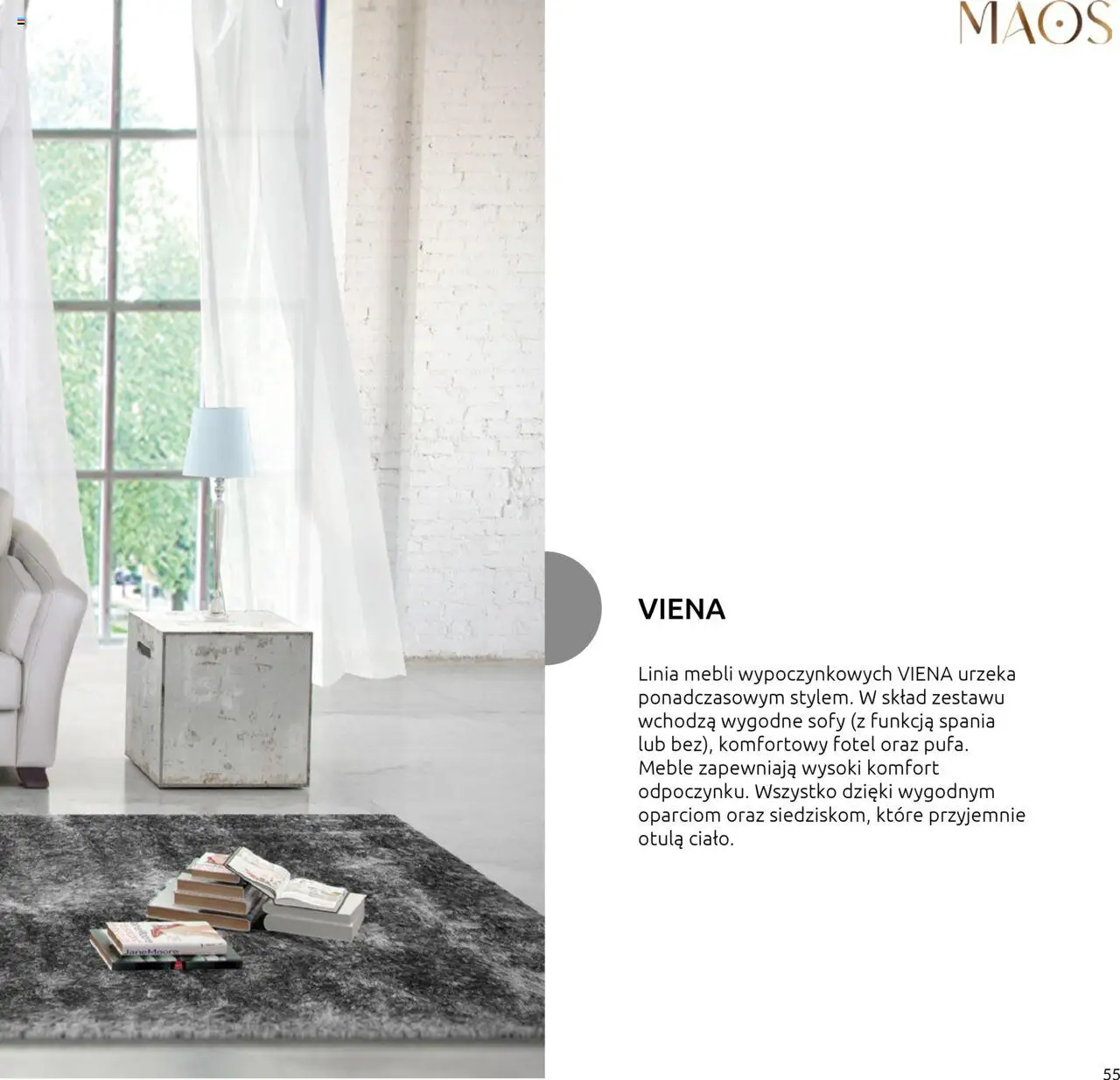 Black Red White Gazetka - Katalog mebli wypoczynkowych MAOS od 27.08.2024 | Strona: 55 | Produkty: Fotel