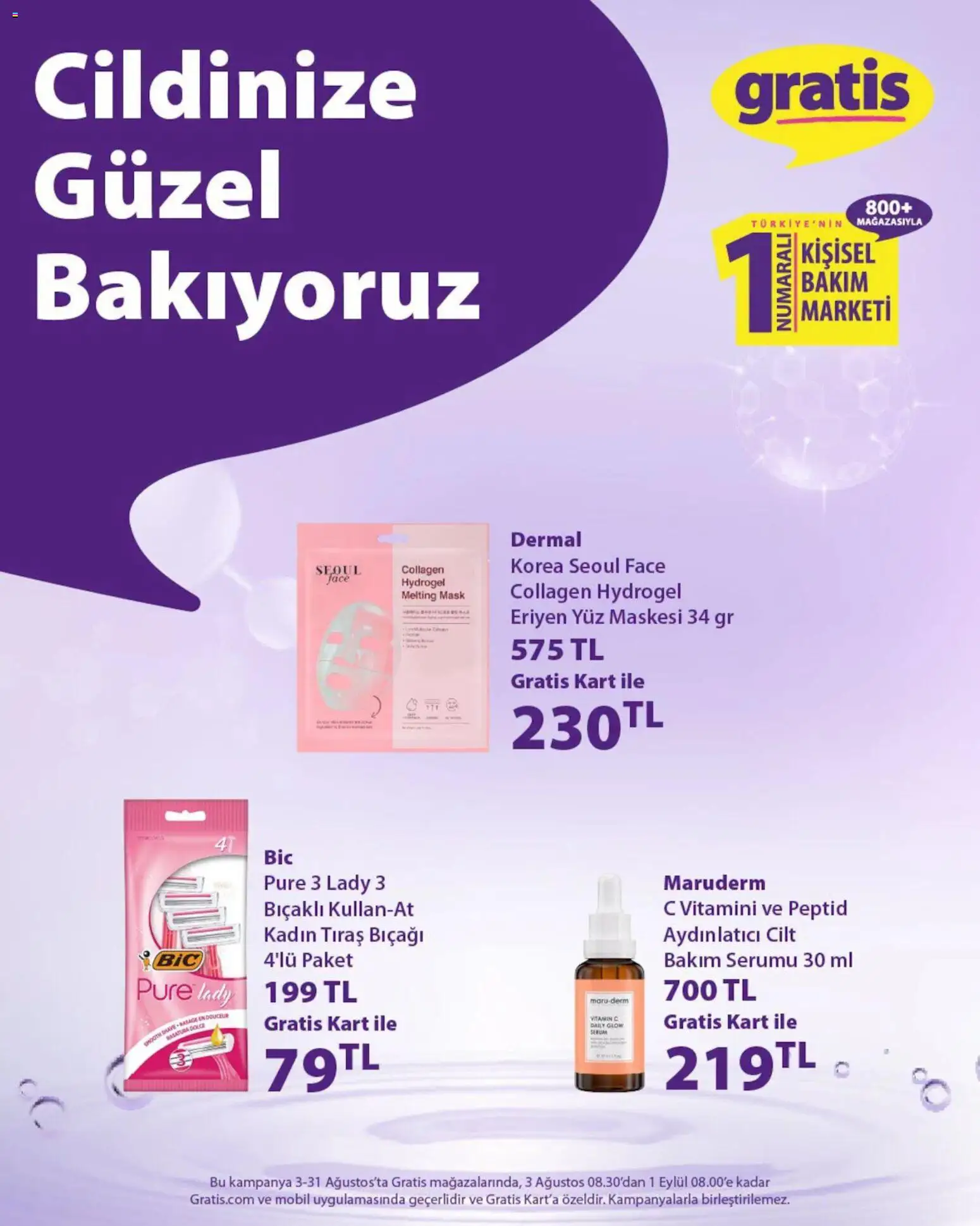 Gratis Katalog - 03 Ağustos 2026 tarihinden itibaren geçerlidir | Sayfa: 4