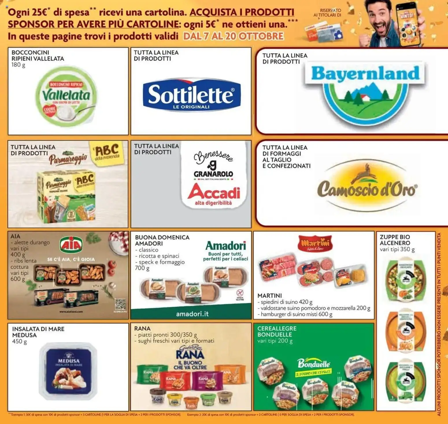 Volantino Conad del 07/10/2026 | Pagina: 7 | Prodotti: Speck, Piatti, Pomodoro, Spiedini