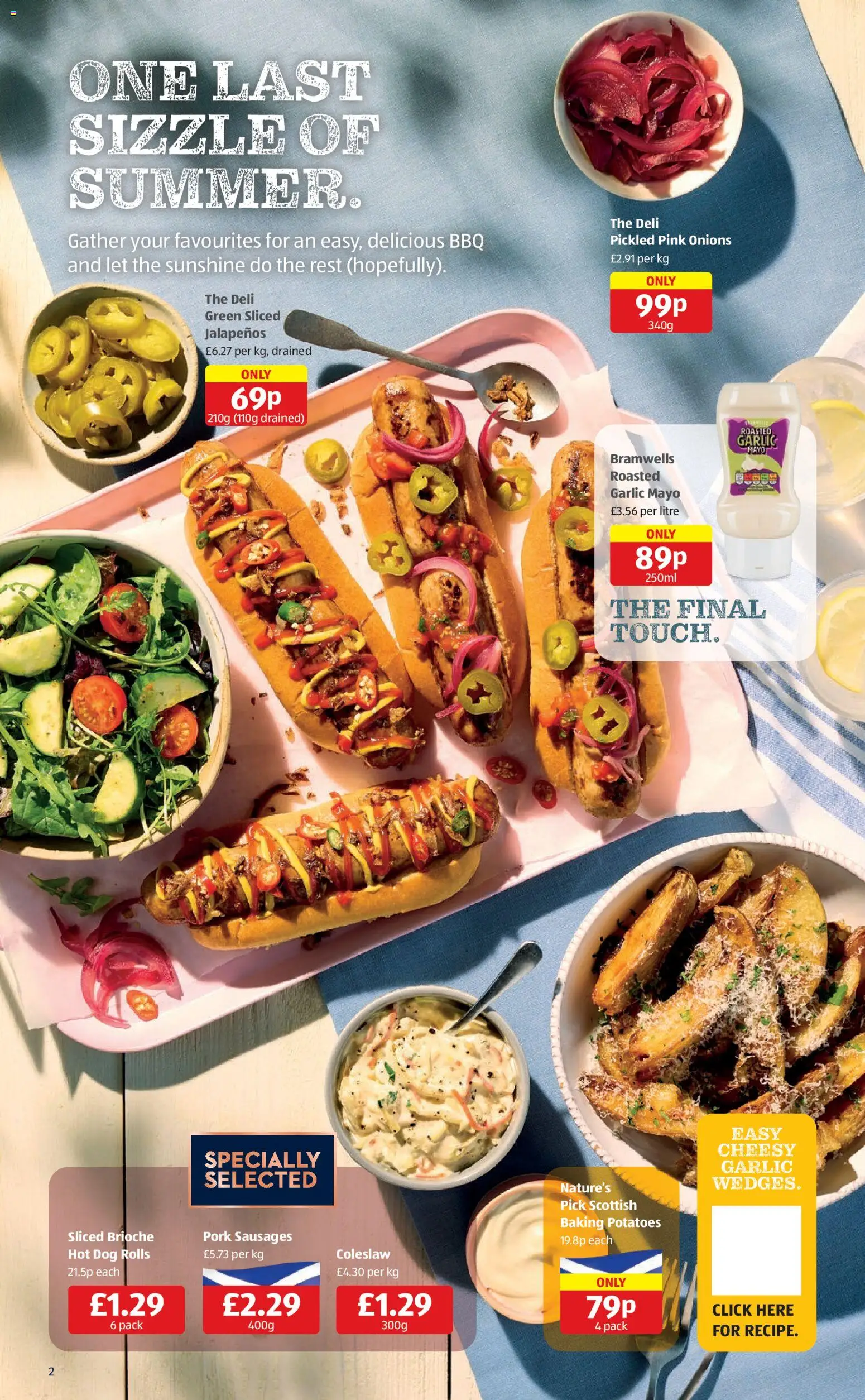 {H1} | Page: 2 | Products: Garlic, Pork, Potatoes, Hot dog
