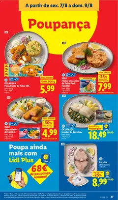 Pré-visualização Panadinhos de Peixe XXL, Panadinhos de Peixe XXL Pré-Cozinhados válido de 03/08/2026 | Página: 37
