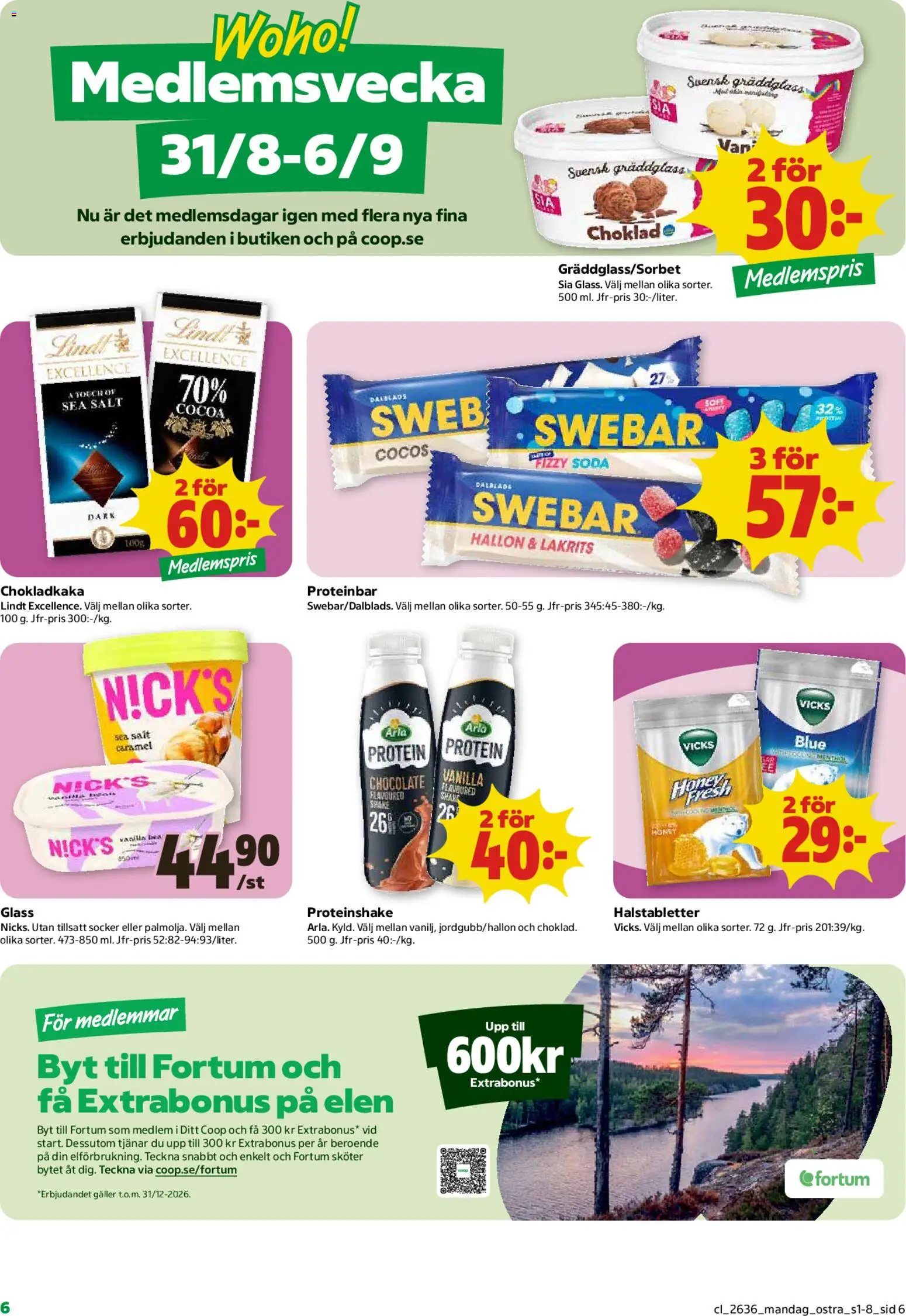 Coop Daglivs reklamblad aktuell från 31/08/2026 | Sida: 6