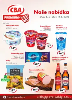 Náhled letáku CBA leták - Premium od 06.05.2026