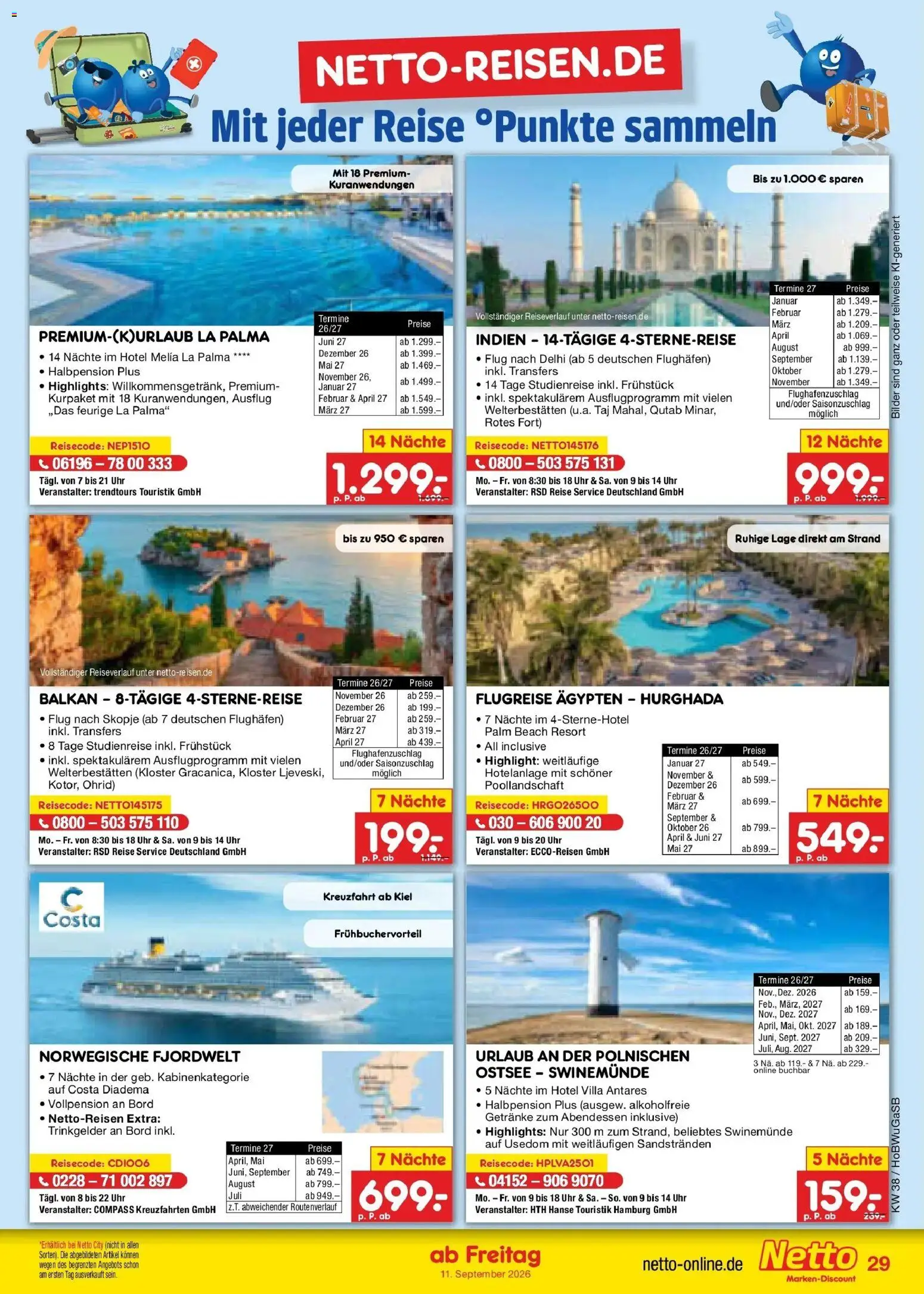 Netto Marken-Discount Prospekt Bielefeld – gültig ab 14.09.2026 | Seite: 41 | Produkte: Bilder, Uhr