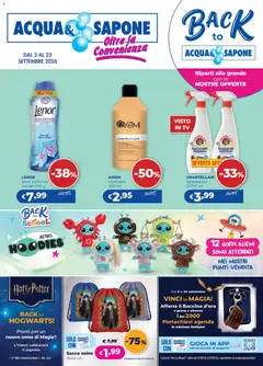 Anteprima del volantino Acqua e Sapone volantino 12/2026 valido a partire dal 03/08/2026