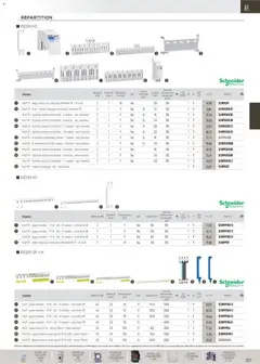 Rexel - Prévisualisation de Rexel Brochure Distribution et Gestion de l'Energie valide à partir de 01.12.2025 | Page: 58 | Produits: Connecteur, Peigne, Interrupteur, Disjoncteur