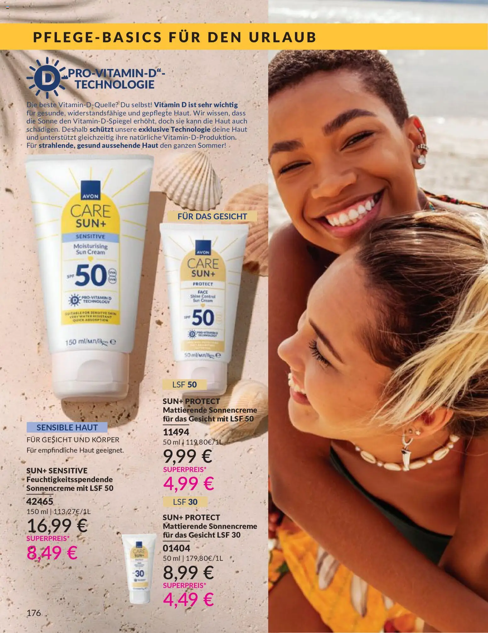 AVON Katalog Mai 2026 – gültig ab 01.05.2026 | Seite: 201 | Produkte: Sonnencreme