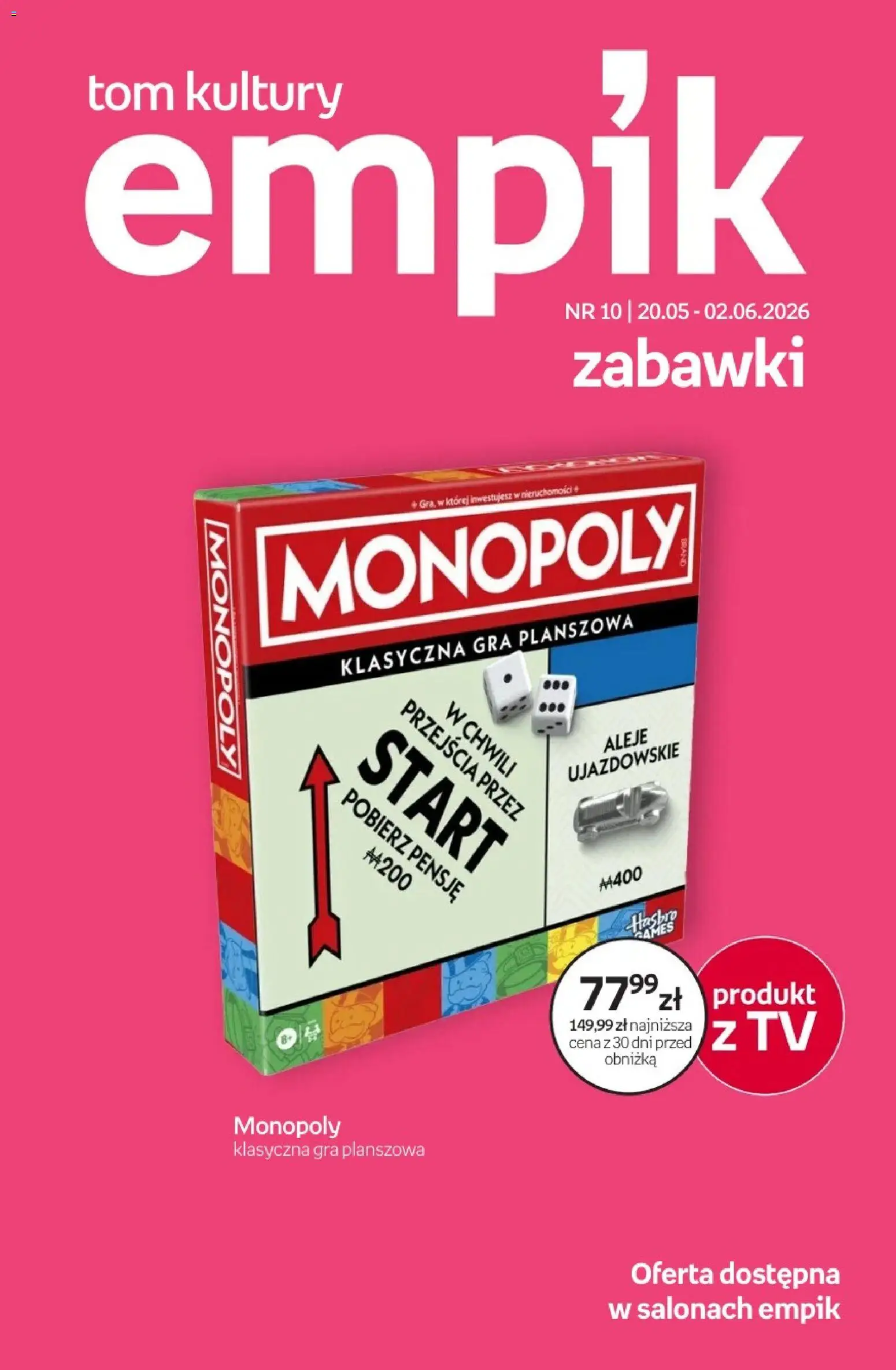 Empik promocje - Tom kultury Zabawki od 20.05.2026 | Strona: 1