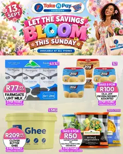 Take n Pay specials catalogue – valid from 13/09/2026