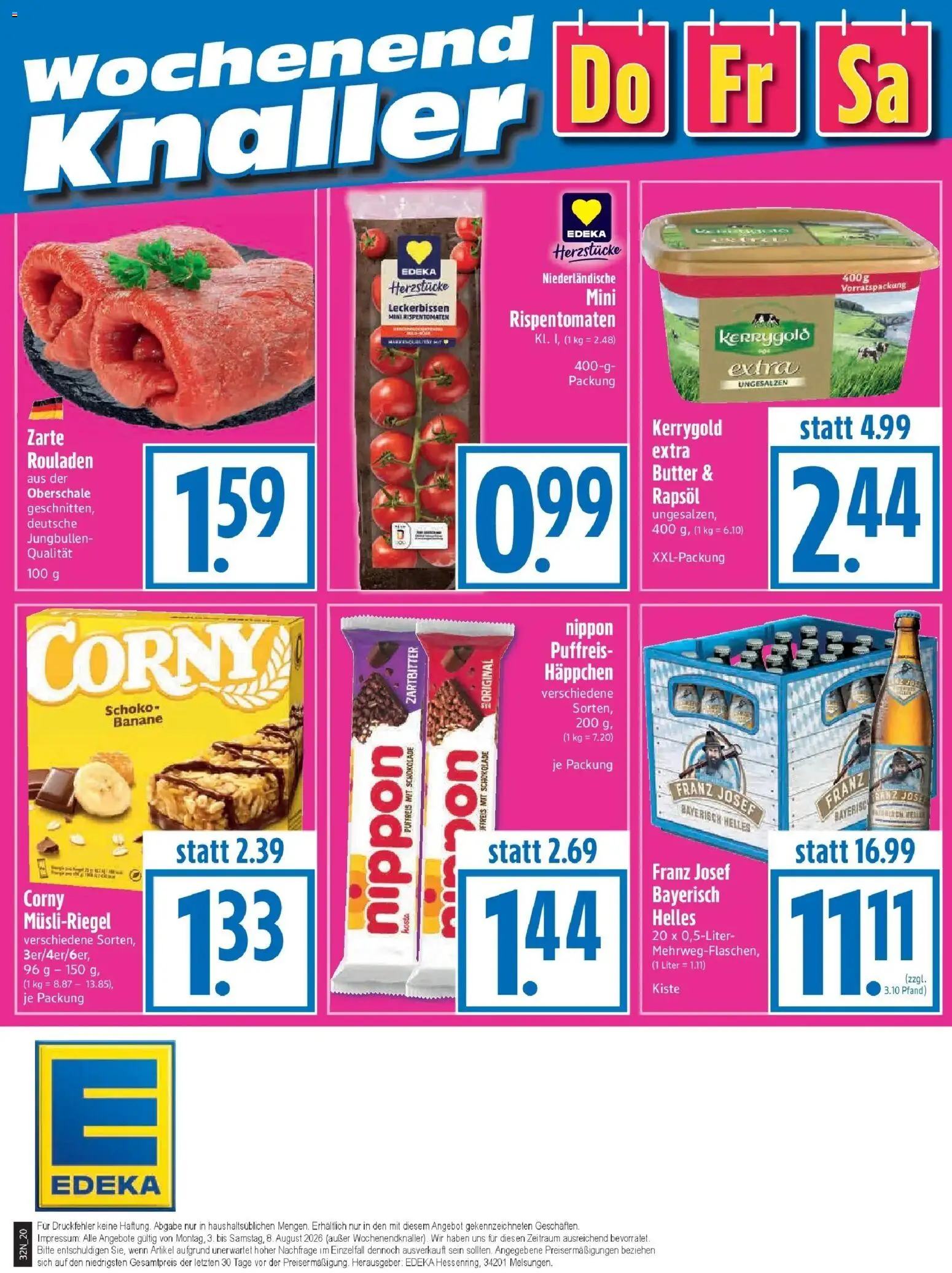 Edeka Prospekt  Parchim – gültig ab 03.08.2026 | Seite: 22
