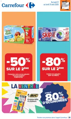 Carrefour - Prévisualisation de Carrefour Vos promos du quotidien valide à partir de 17/08/2026