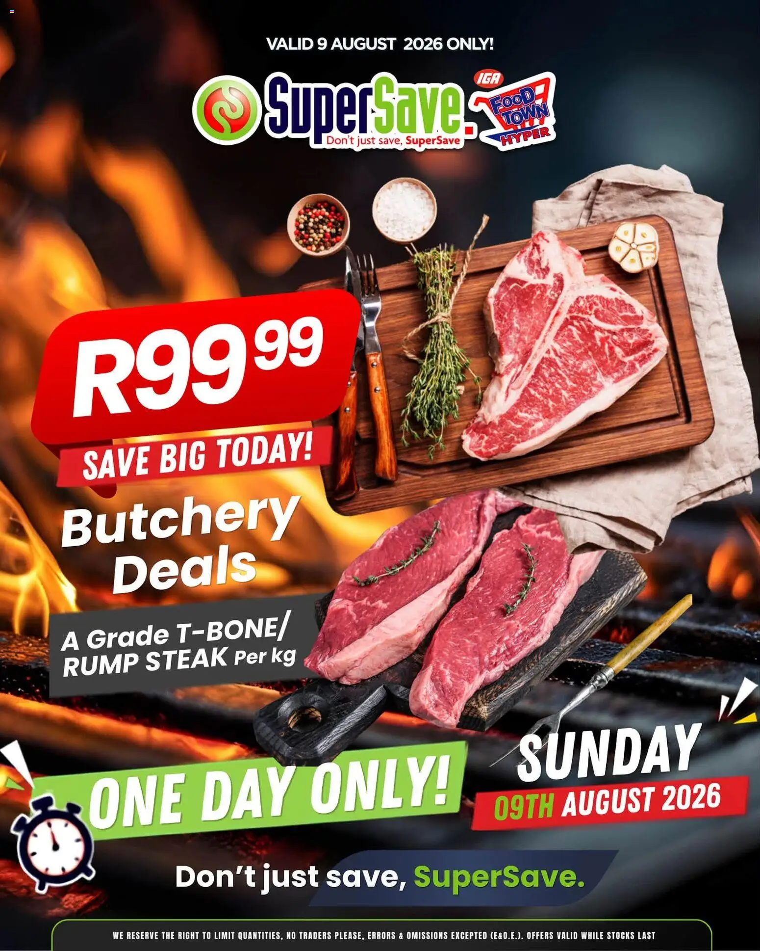 New Super Save catalogue – valid from 09/08/2026 | Page: 17 | Products: Rump steak, Steak