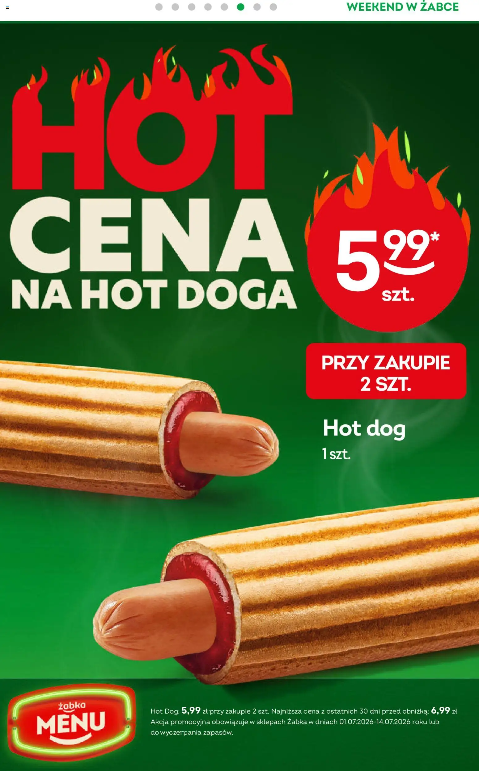 Żabka gazetka - Weekendowe promocje od 10.07.2026 | Strona: 7
