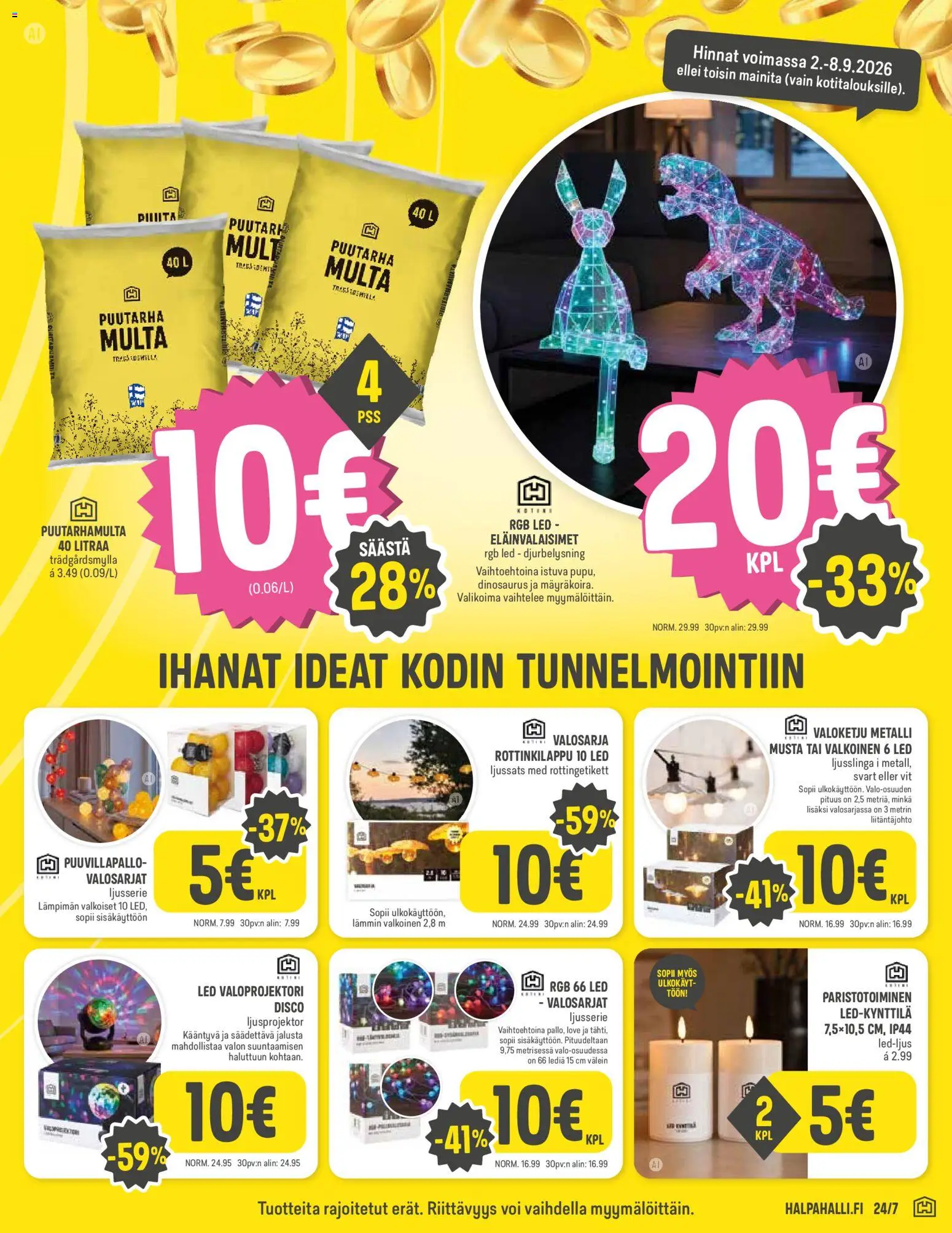 Halpa Halli tarjoukset – voimassa 02/09/2026 alkaen | Sivu: 7