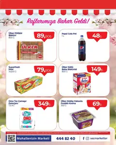 07.05.2026 tarihinden itibaren geçerli olan Seç Market kataloğu önizlemesi | Sayfa: 2