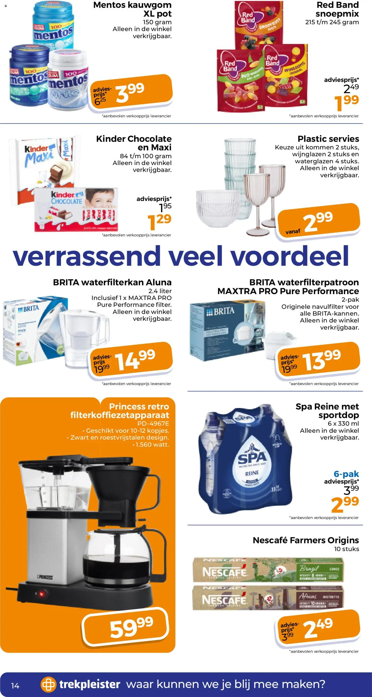 {H1} | Pagina: 19 | Producten: Pot, Kinder, Kauwgom, Nescafe