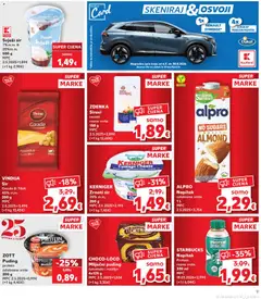 ZOTT Puding protein, odabrane vrste 200 g - Pregled kataloga iz trgovine Kaufland, vrijedi od 13.05.2026 | Stranica: 9