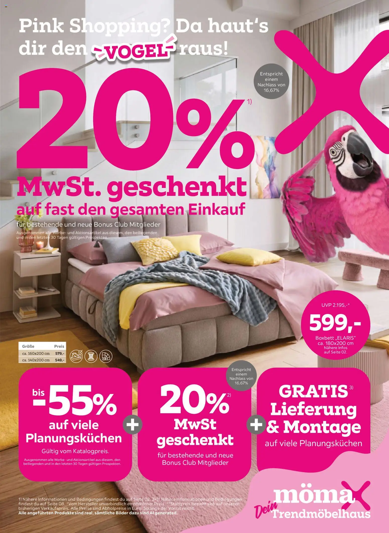 Mömax Prospekt aktuell gültig ab 08.09.2026 | Seite: 1