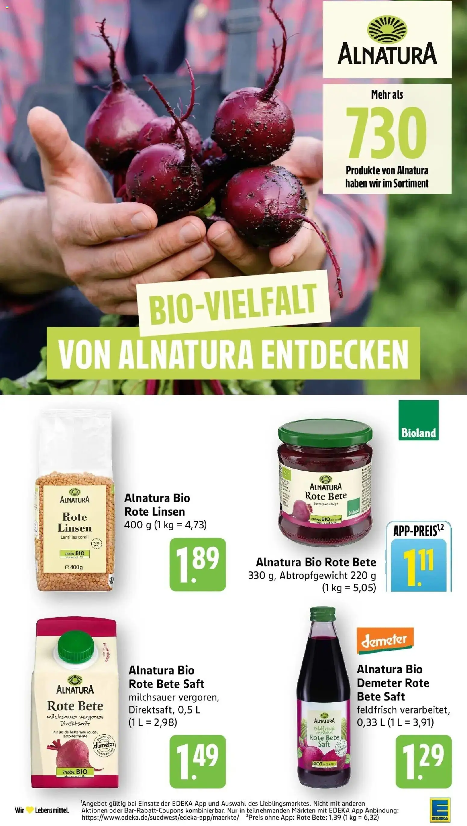Edeka prospekt Heppenheim – gültig ab 13.07.2026 | Seite: 20 | Produkte: Rouge, Saft