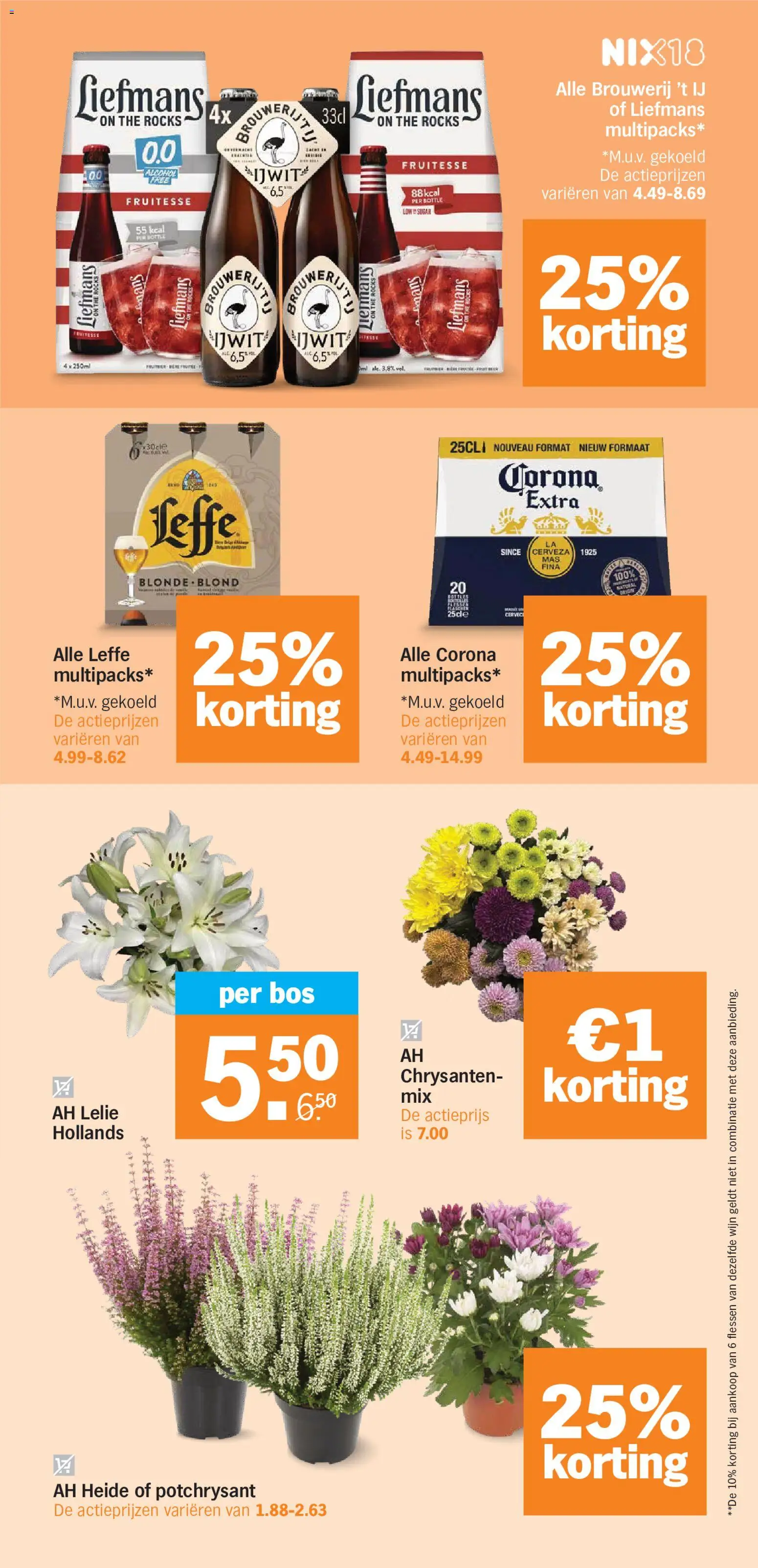{H1} | Pagina: 27 | Producten: Corona Extra, Wijn, Alcohol