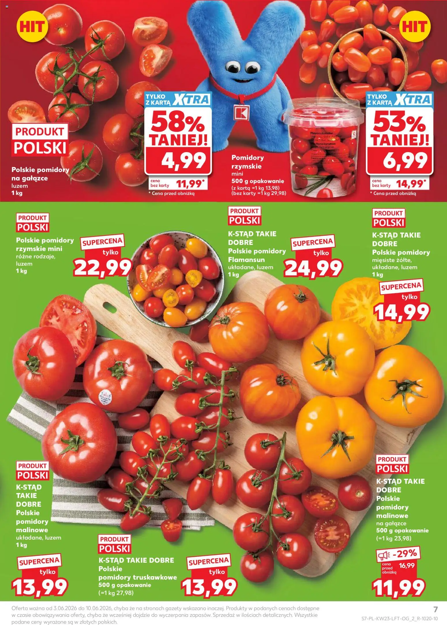 Kaufland Polsko leták od 03.06.2026 | Strana: 7 | Produkty: Karty