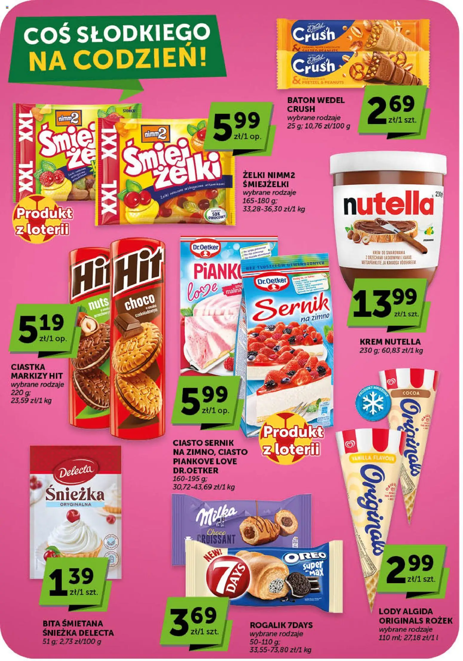 ABC gazetka od 11.06.2026 | Strona: 26 | Produkty: Nutella, Śmietana, Ciastka, Krem