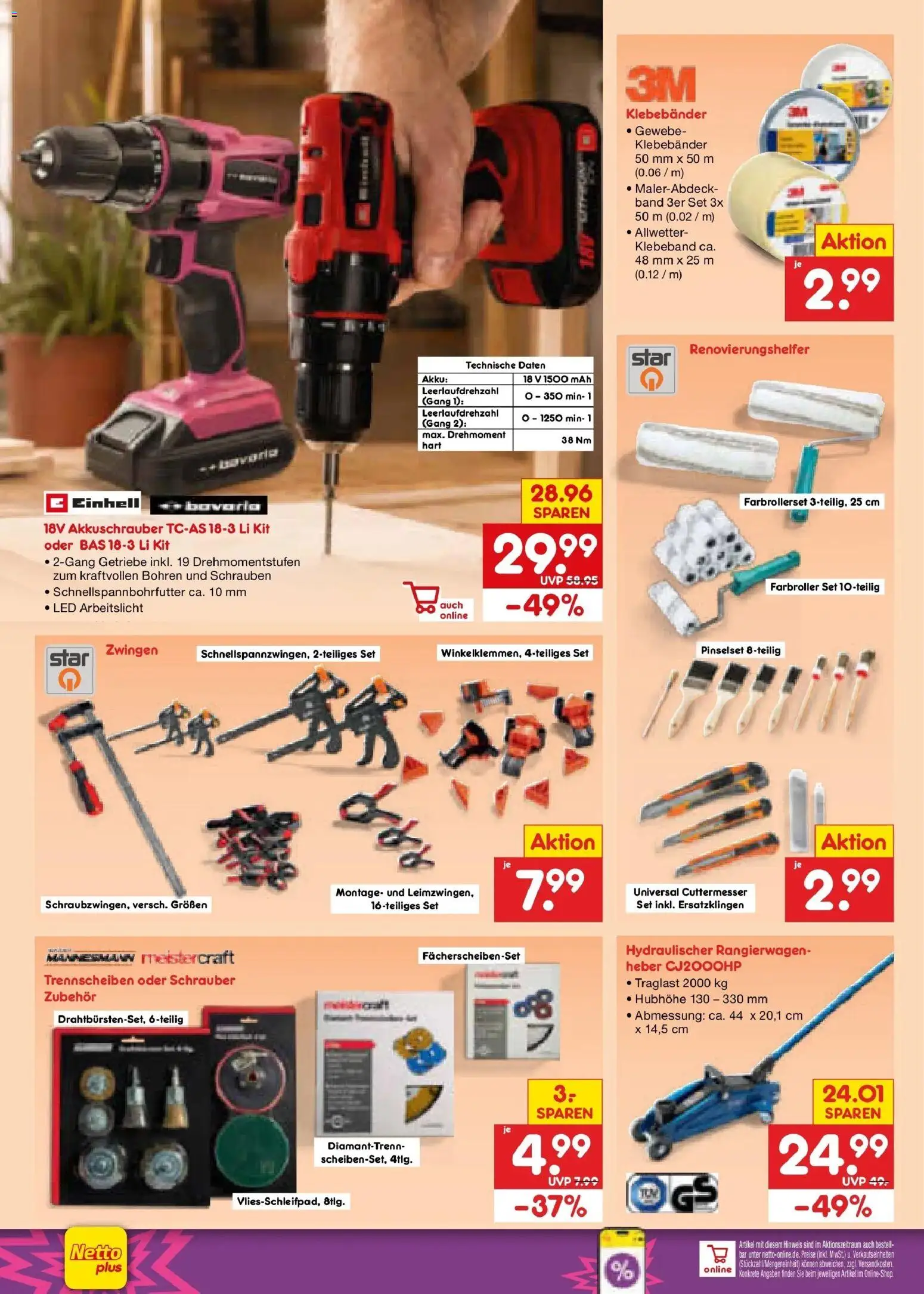 Netto Marken-Discount Prospekt Thiendorf – gültig ab 21.09.2026 | Seite: 40 | Produkte: Akkuschrauber