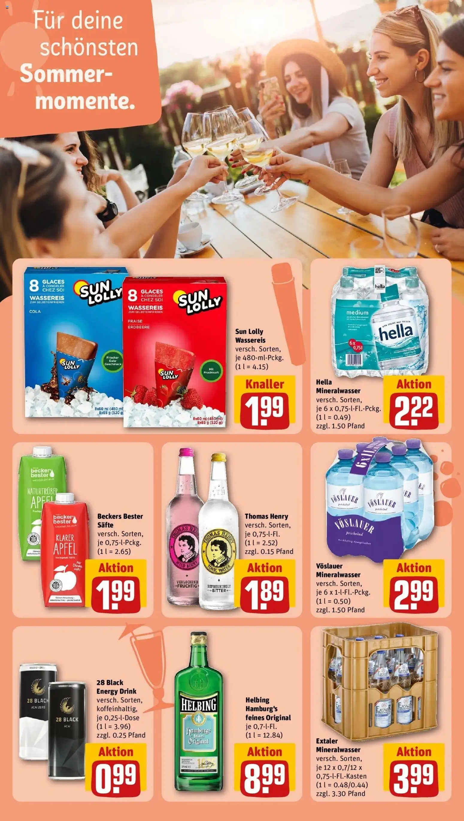 Rewe Prospekt Giesen – gültig ab 05.07.2026 | Seite: 20 | Produkte: Energy, Äpfel, Hella, Fruchtsaft