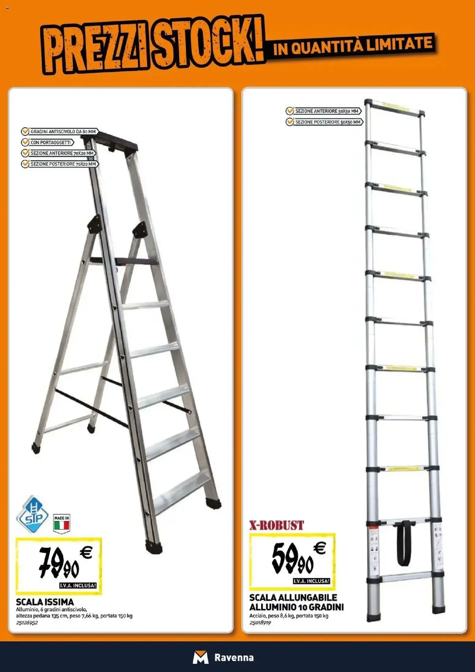 Nuovo TECNOMAT - Straordinari prezzi stock! dal 30/07/2026 > offerte anteprima 🛍️ | Pagina: 15 | Prodotti: Scala, Alluminio