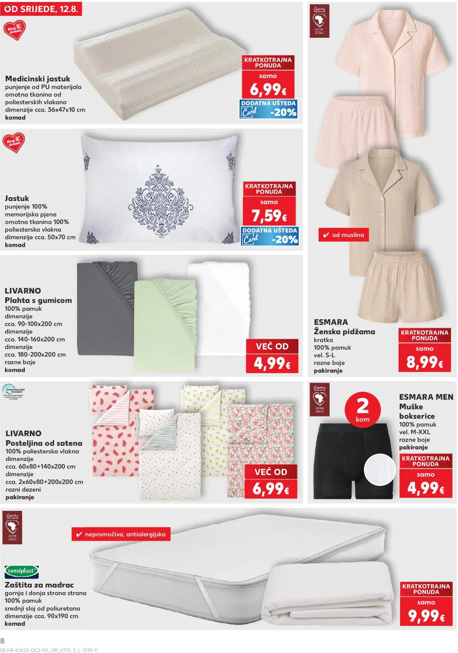 Kaufland katalog | vrijedi od 12.08.2026 | Stranica: 8
