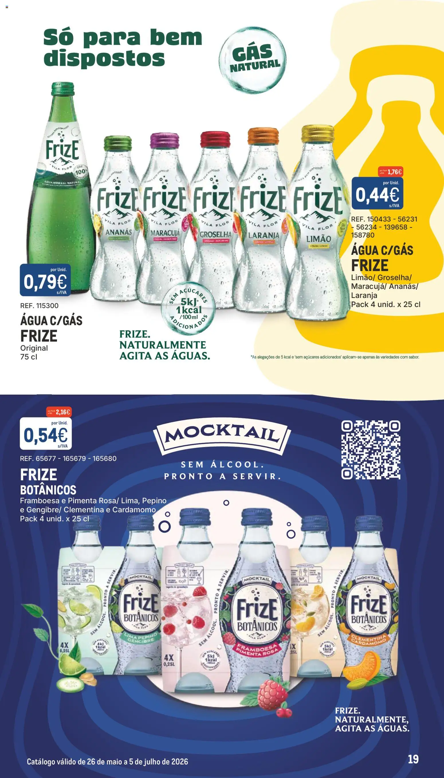 Makro Os Convocados │ válido de 26.05.2026 | Página: 19 | Produtos: Agua, Pimenta, Água mineral