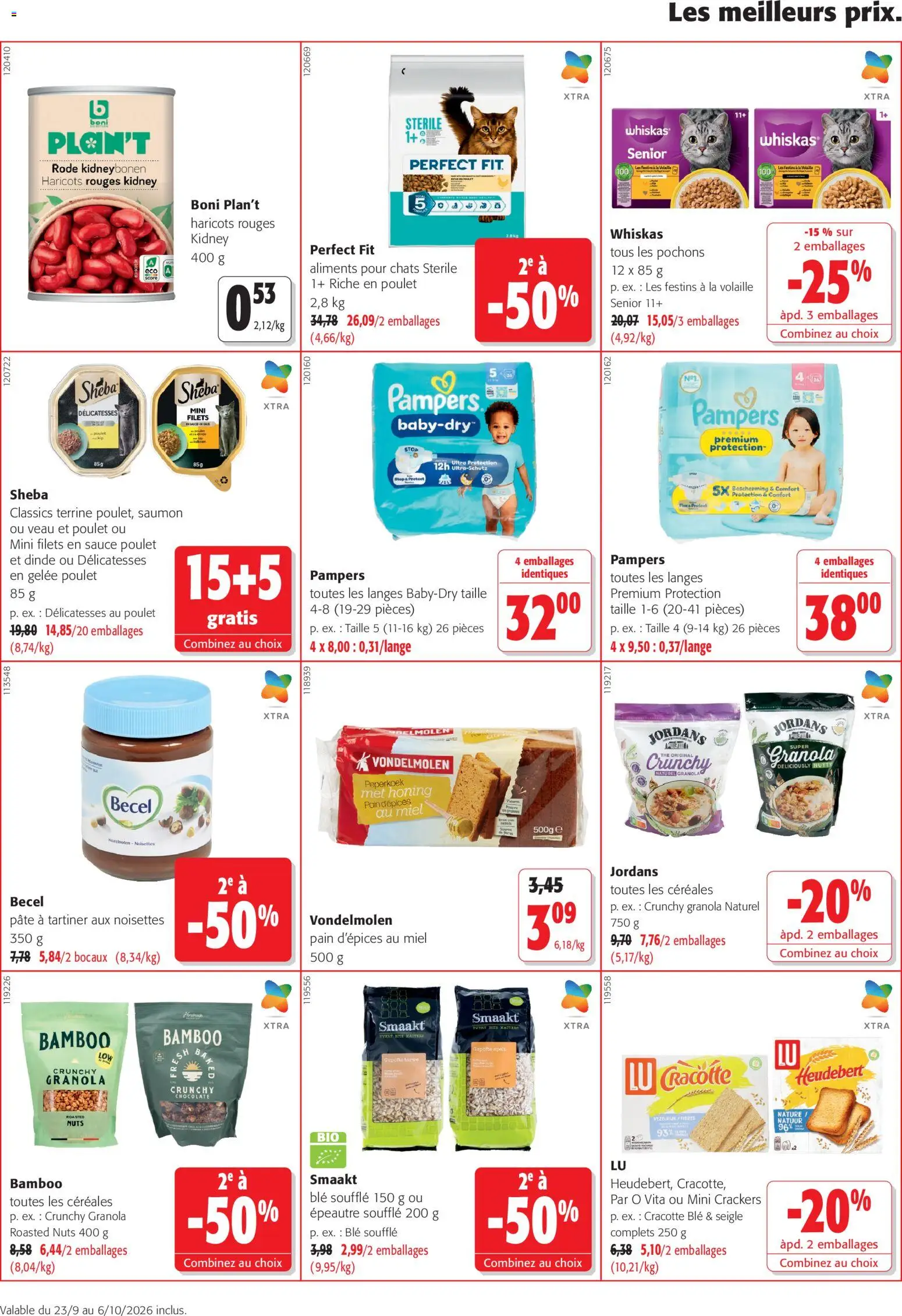 {H1} | Page: 12 | Produits: Noisettes, Pâte à tartiner, Pain, Céréales