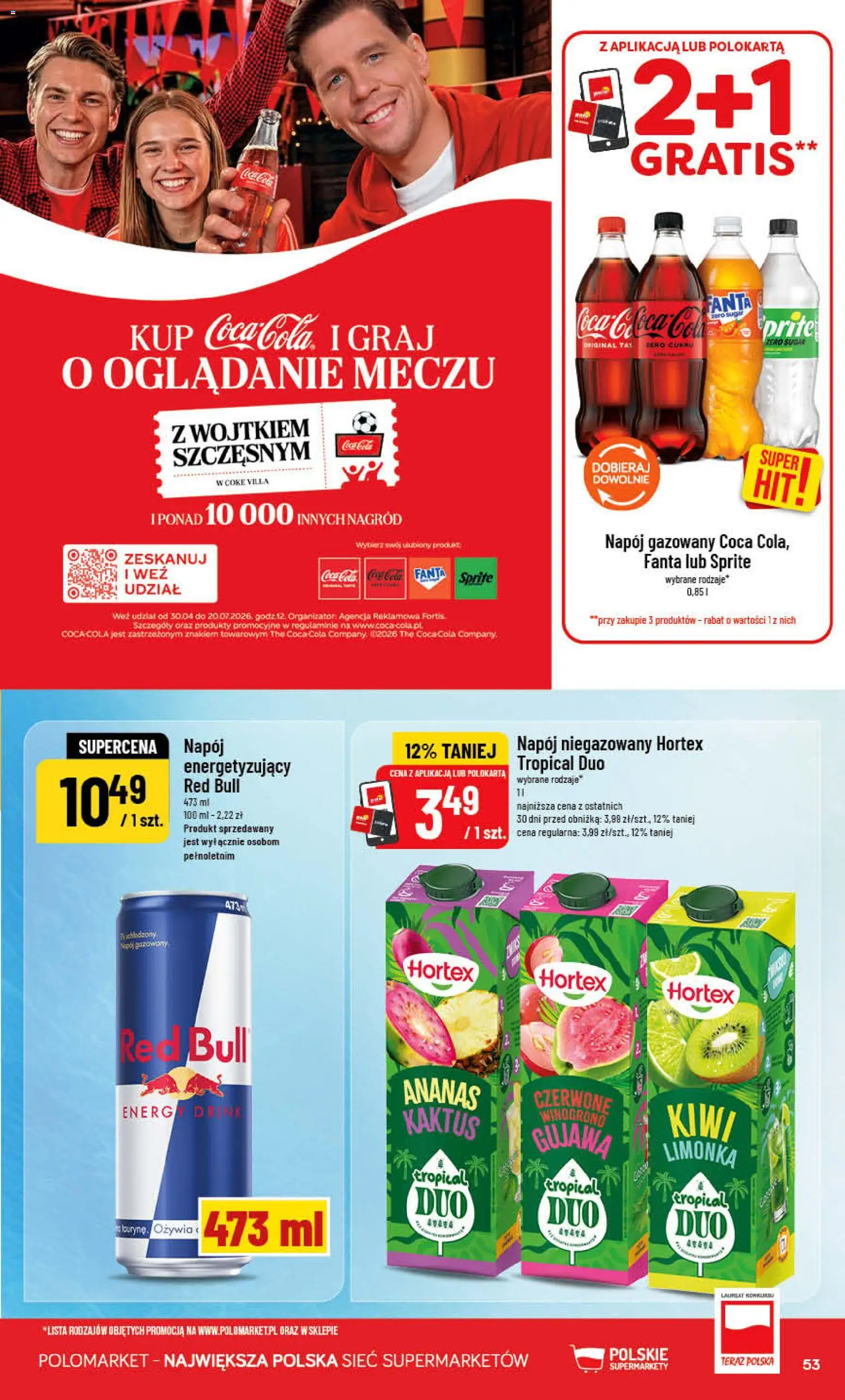 POLOmarket gazetka od 06.05.2026 | Strona: 53 | Produkty: Limonka, Sprite, Ananas, Kiwi