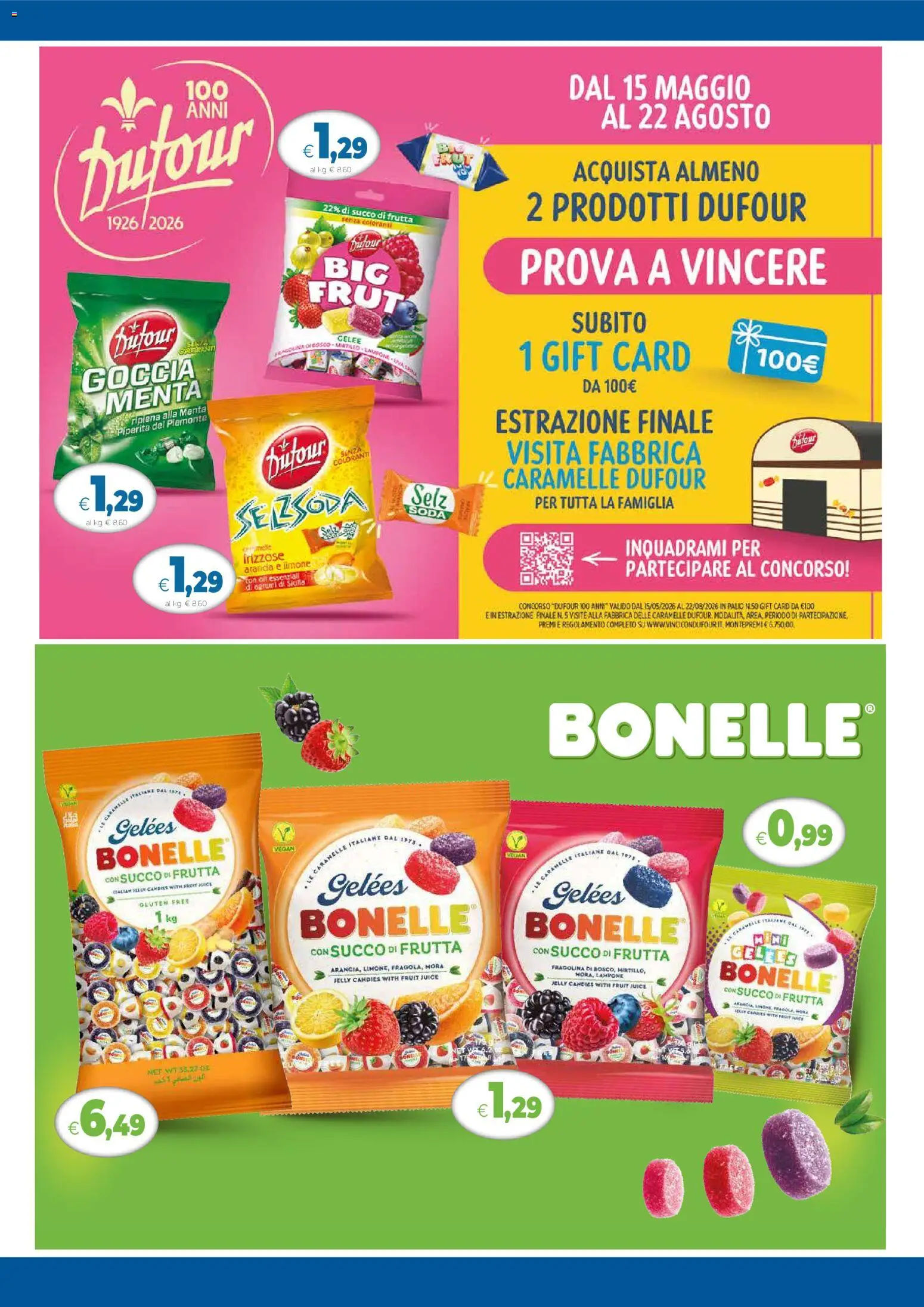 Volantino Galassia del 11/06/2026 | Pagina: 3 | Prodotti: Succo, Lampone, Arancia, Menta