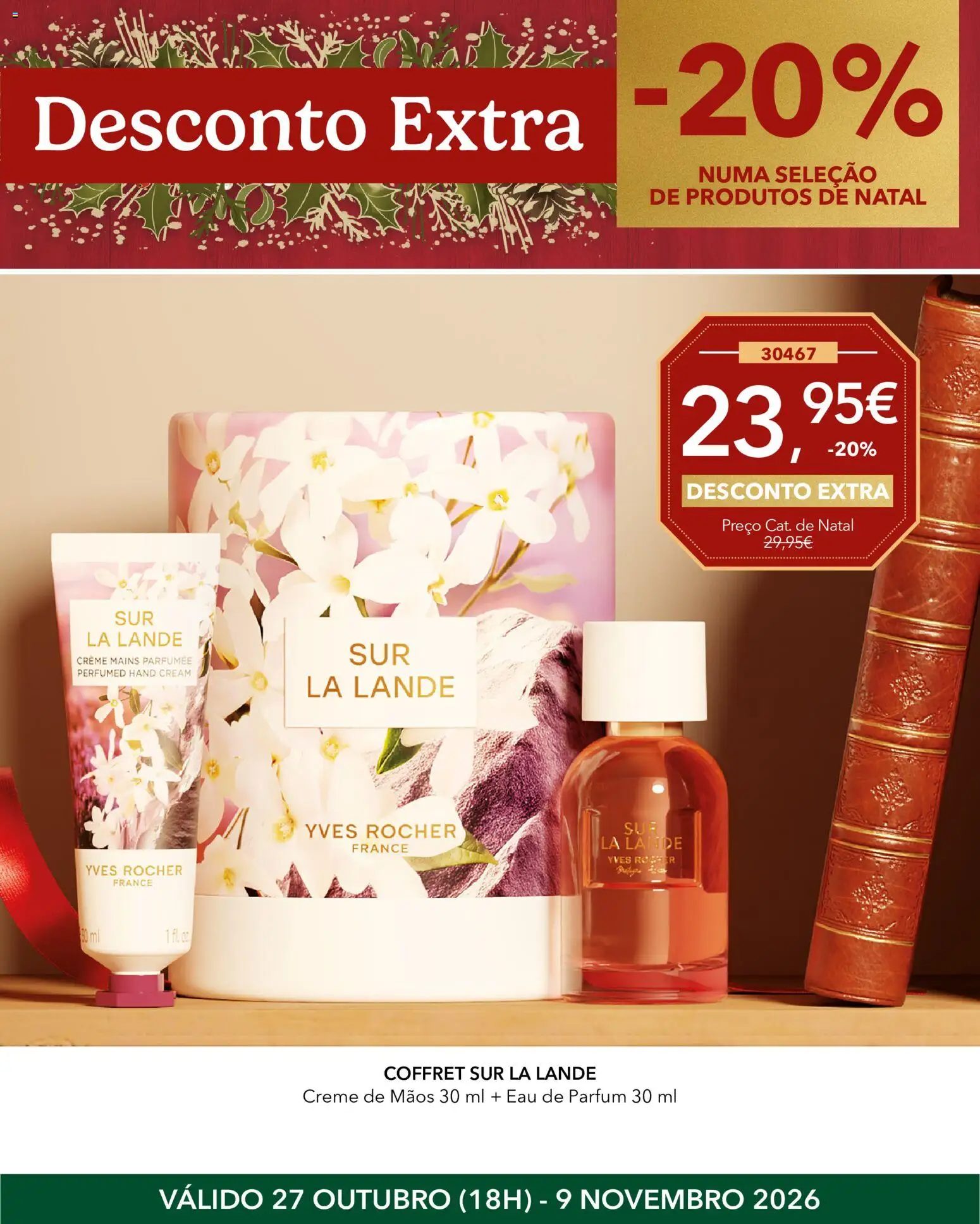 Yves Rocher Natal desconto extra │ válido de 27/10/2026 | Página: 12 | Produtos: Creme