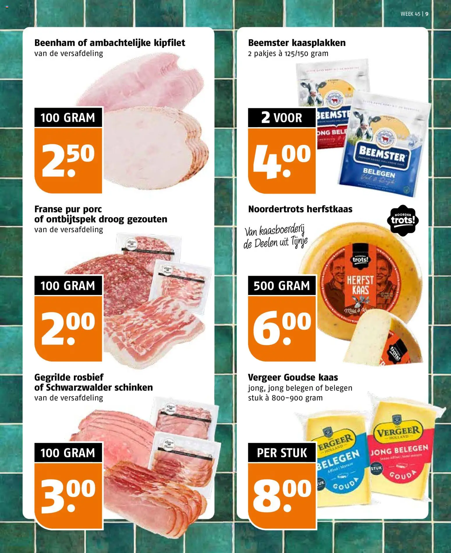 {H1} | Pagina: 9 | Producten: Goudse kaas, Kaas, Gouda